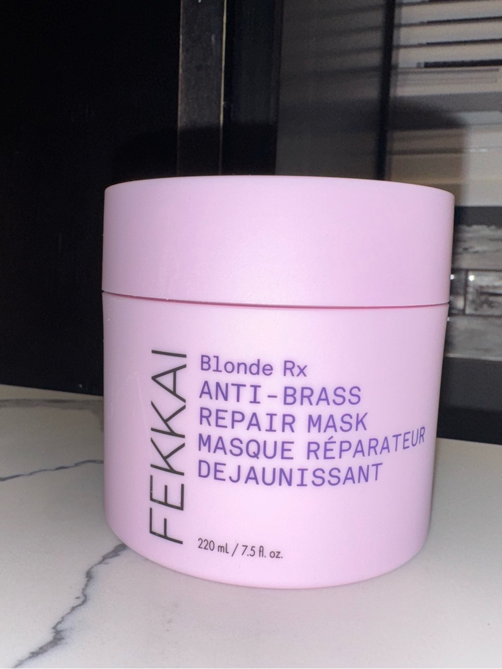 FEKKAI Blonde Rx Anti-Brass Repair Mask 7.5 oz NEW